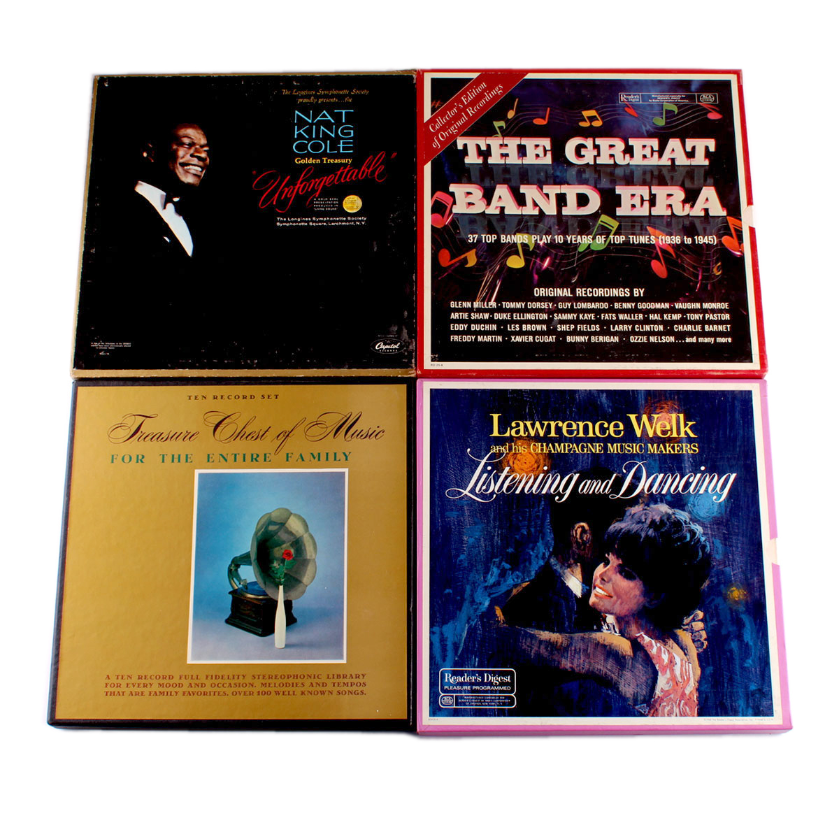 Vocalist and Orchestral Record Box Sets