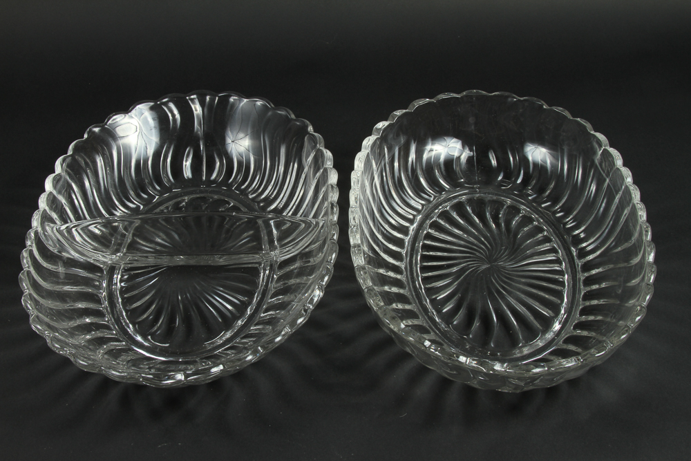 Vintage Fostoria "Colony" Serving Piece Set