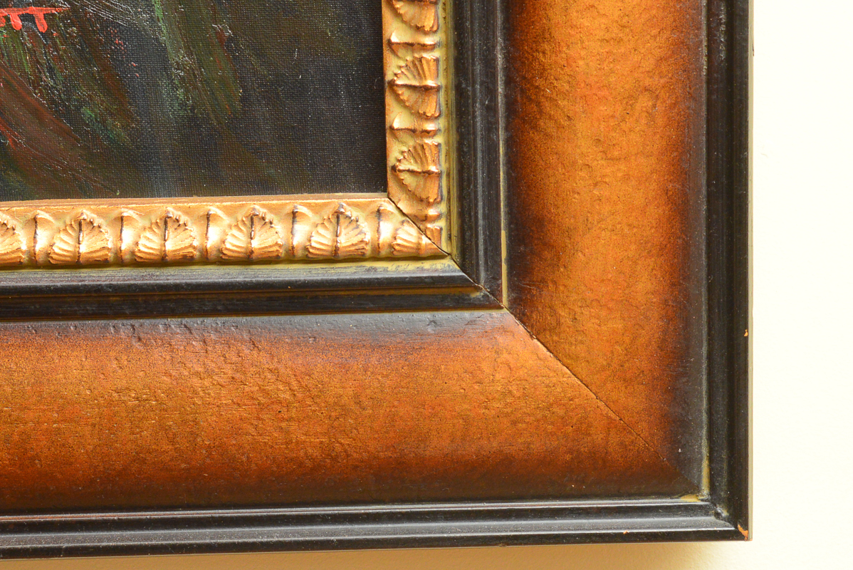 M. P. Elliott Signed Original Oil on Canvas