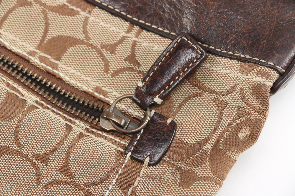 Coach Signature Duffle Crossbody Purse