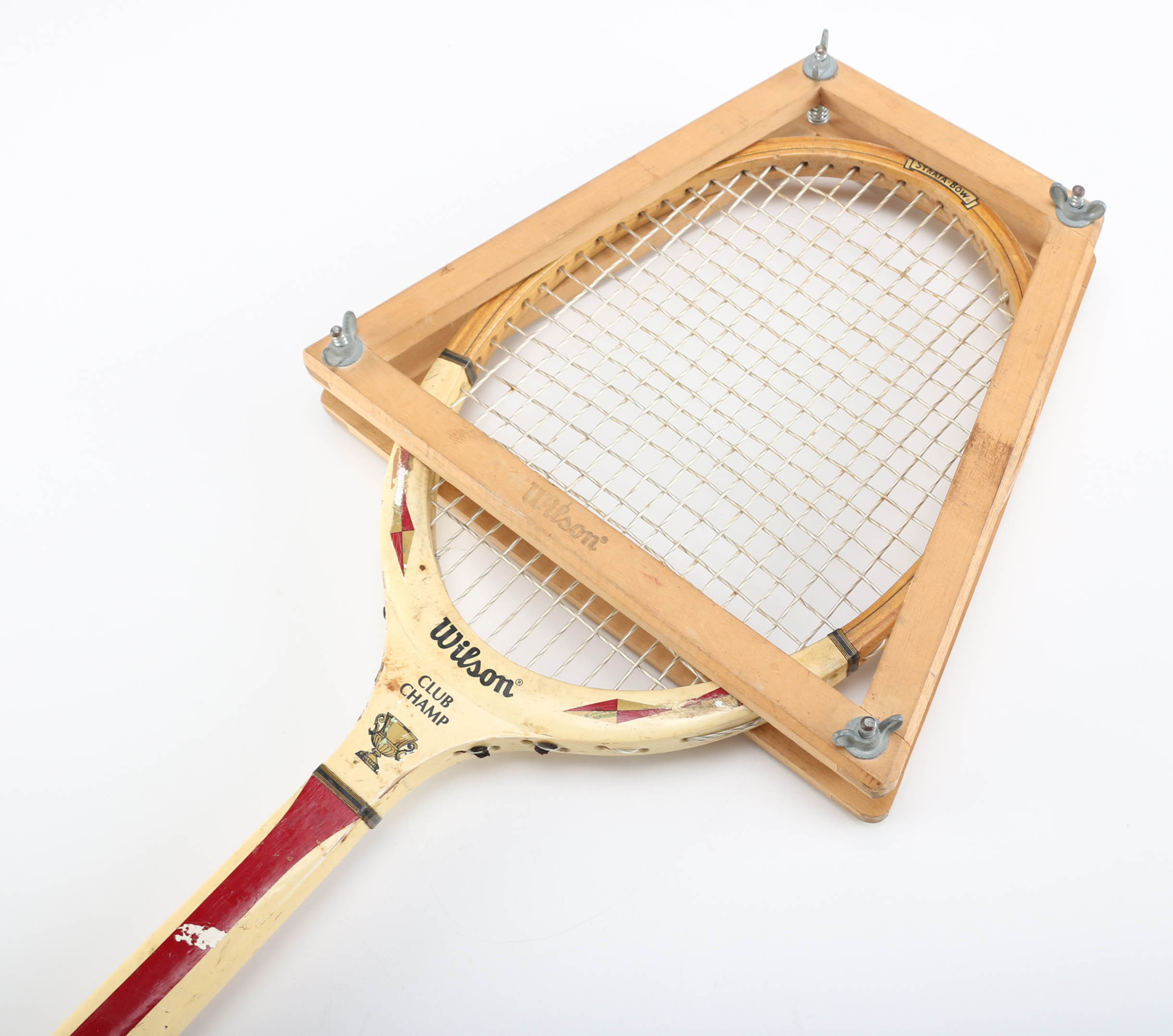 Vintage Wilson "Strata-Bow" Tennis Racket