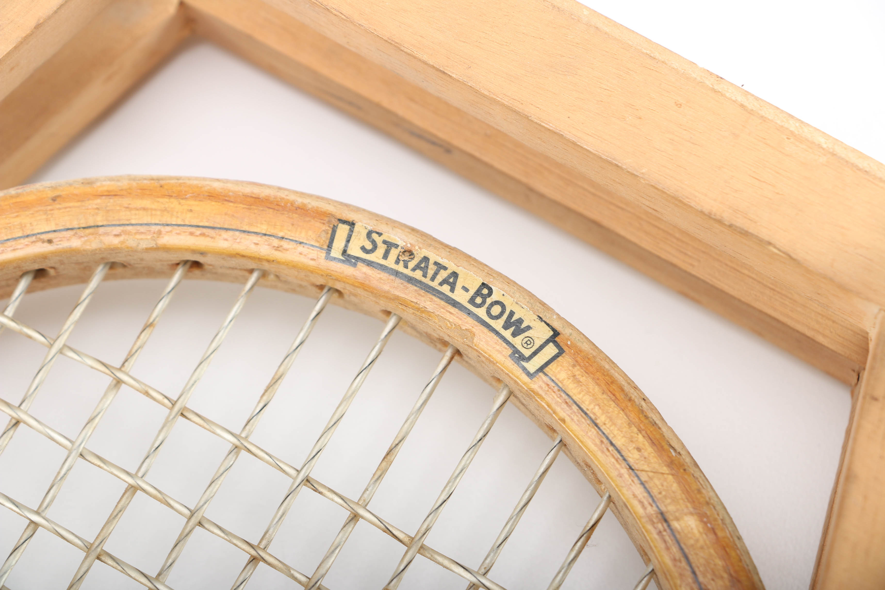 Vintage Wilson "Strata-Bow" Tennis Racket