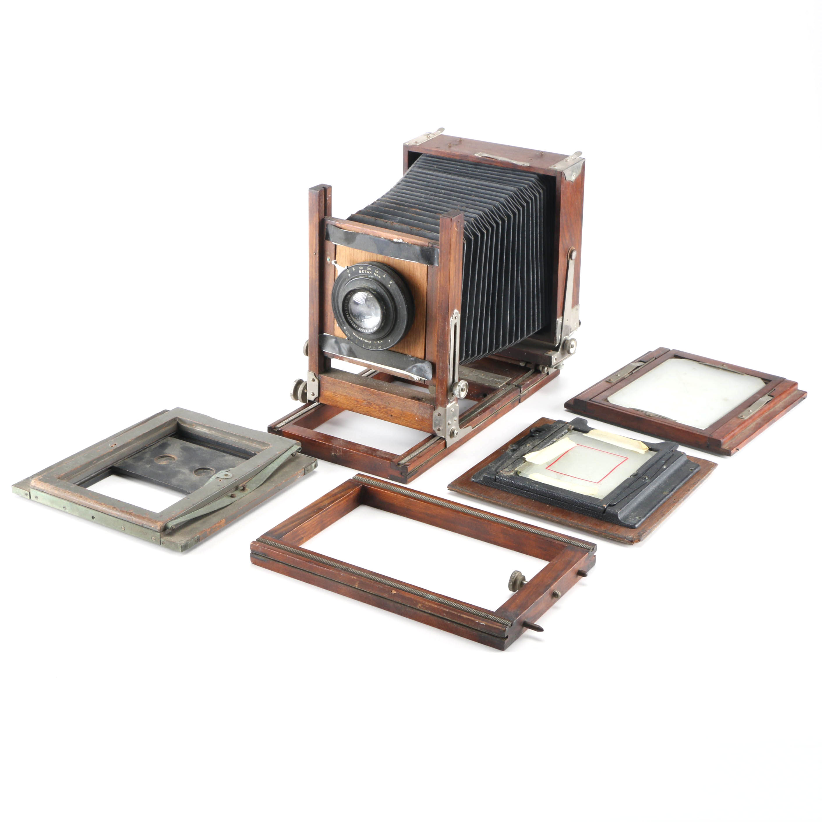 Antique Kodak Anastigmatic Camera with Circa 1980s Wollensak Lens