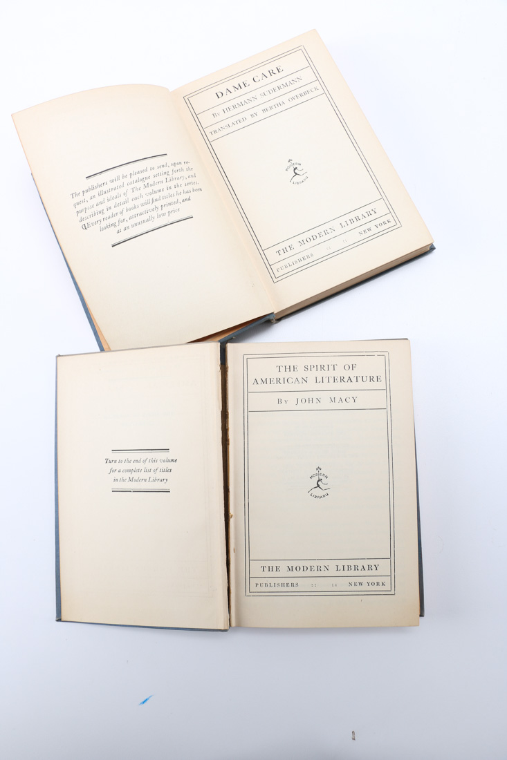 Modern Library Collection of Books