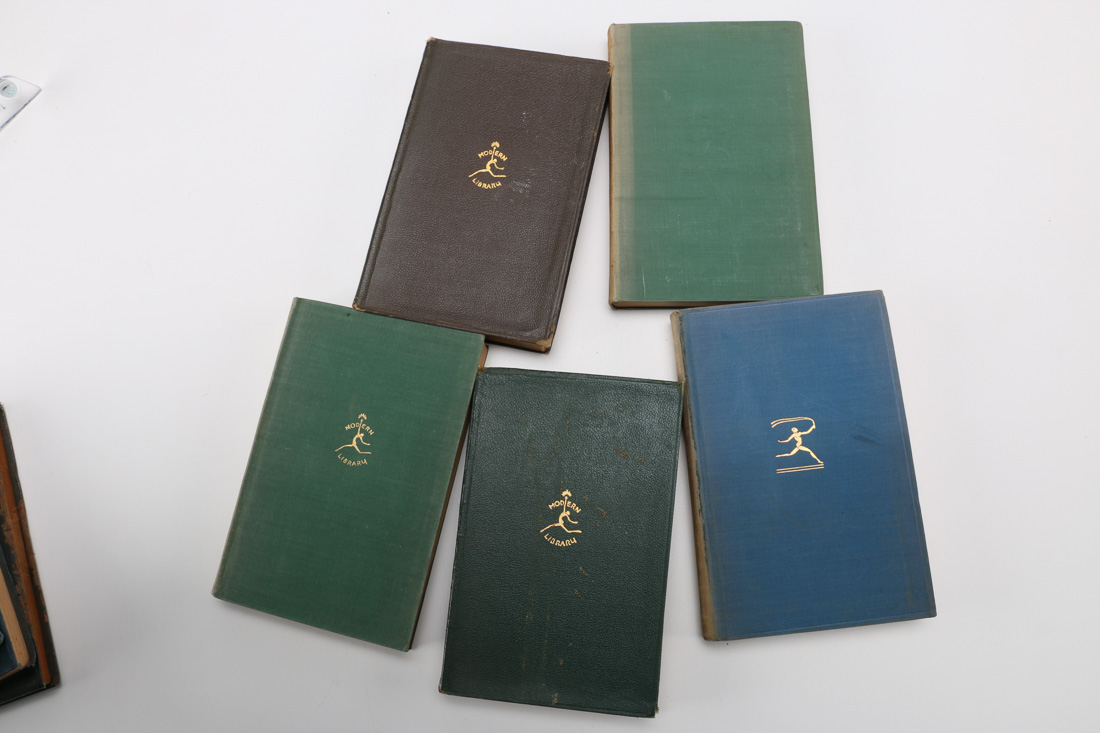 Assortment of Vintage Modern Library Publications