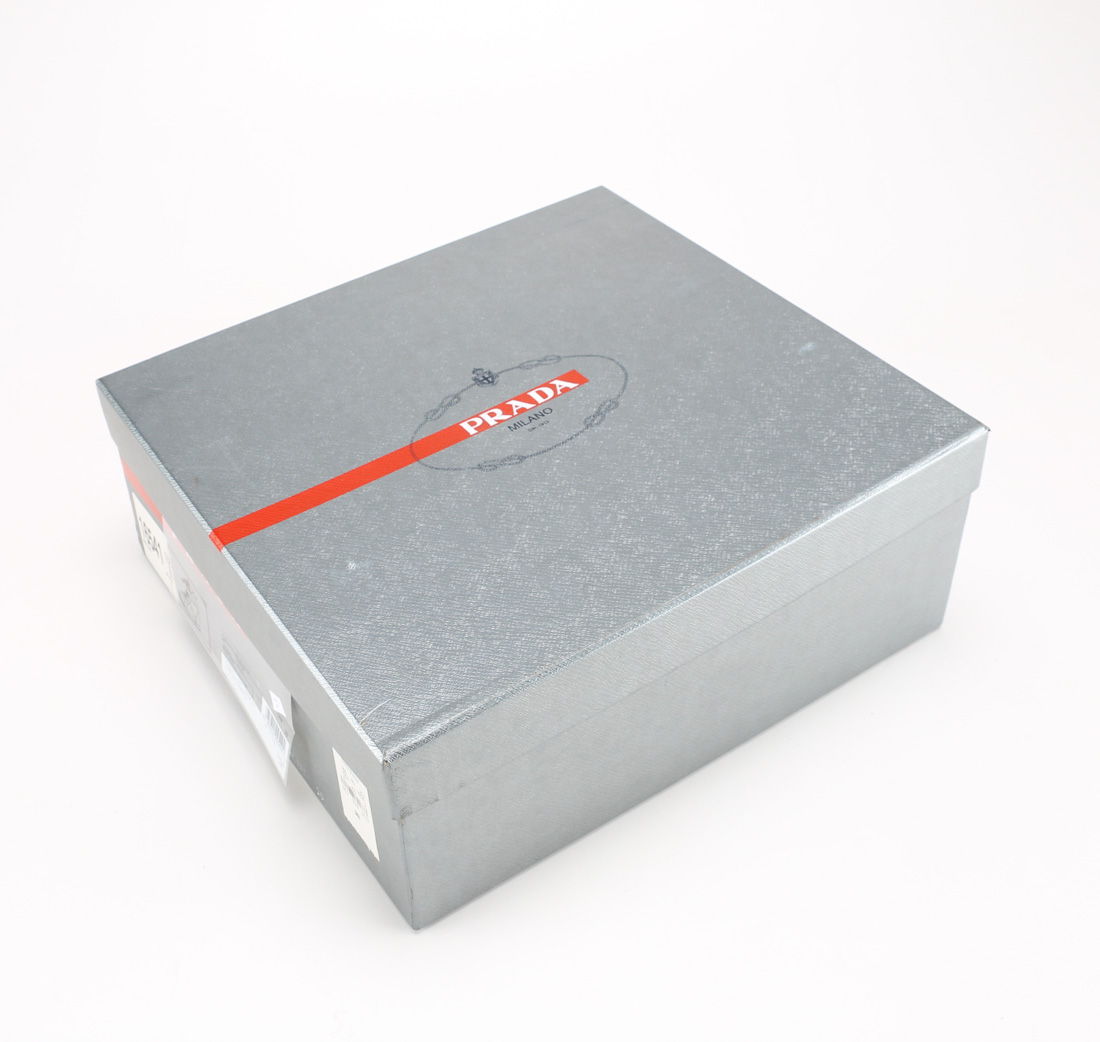 Prada Scamosciato Sport Navy Suede Wedge Sneakers