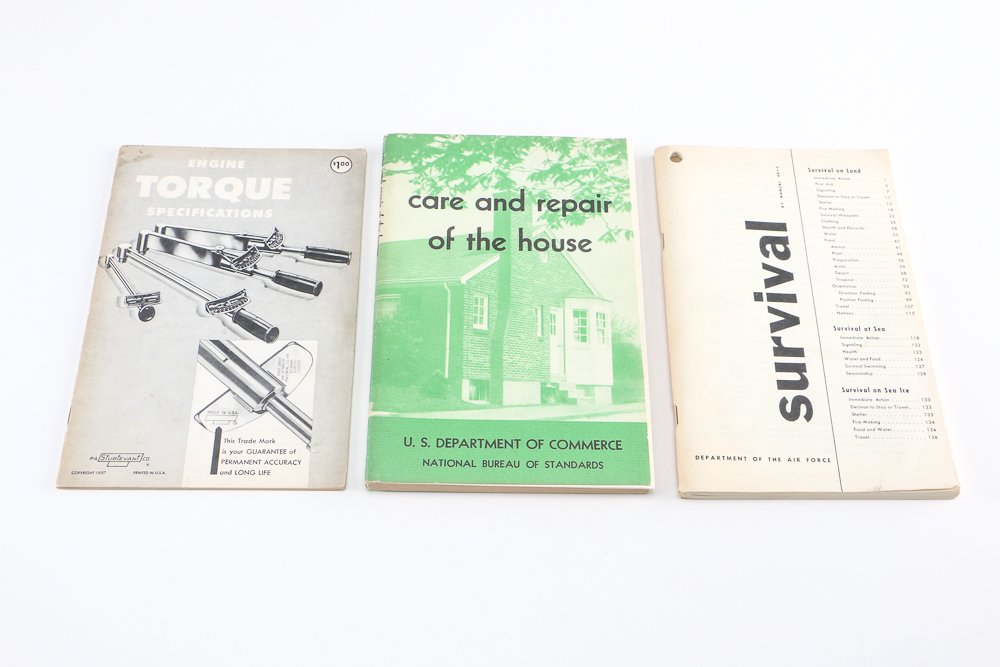 Collection of Vintage Manuals