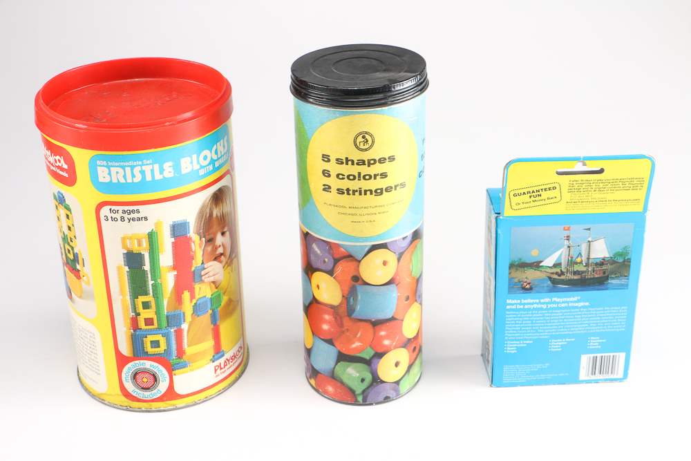 Vintage Playskool and Playmobile Toys