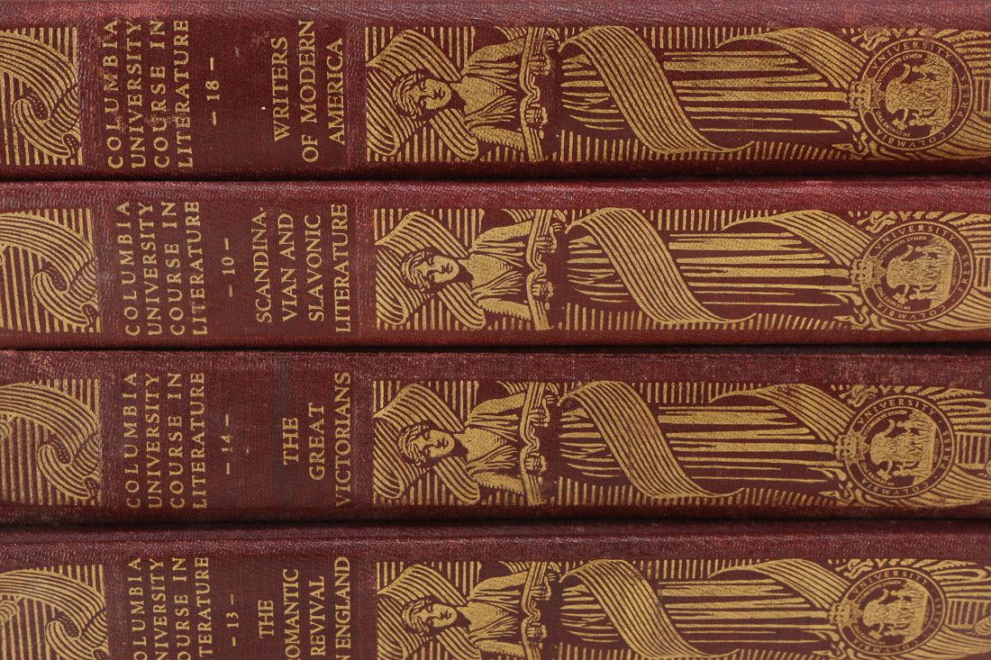 "Columbia University Course in Literature" Volumes 1-18 Gathering