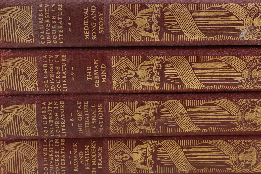 "Columbia University Course in Literature" Volumes 118 Gathering EBTH