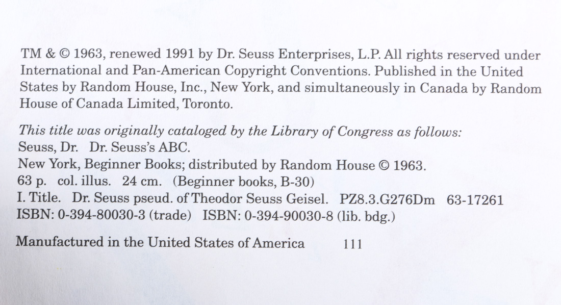 Gathering of Dr. Seuss Books