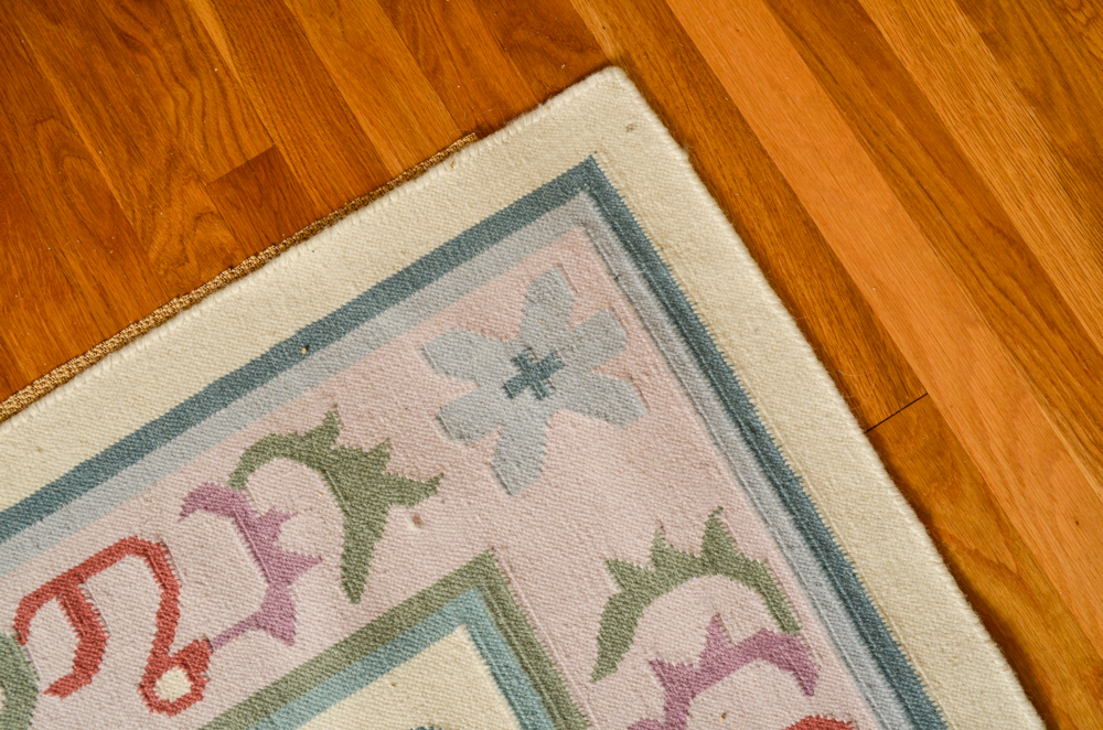 Handwoven Flat Weave Decorative Area Rug