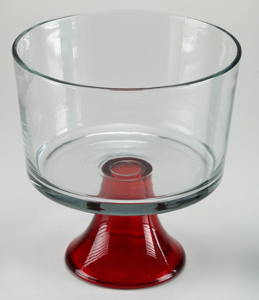 Decorative Glass Vase and Trifle Bowl