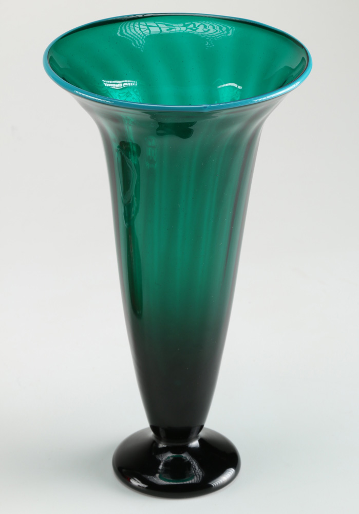 Decorative Glass Vase and Trifle Bowl