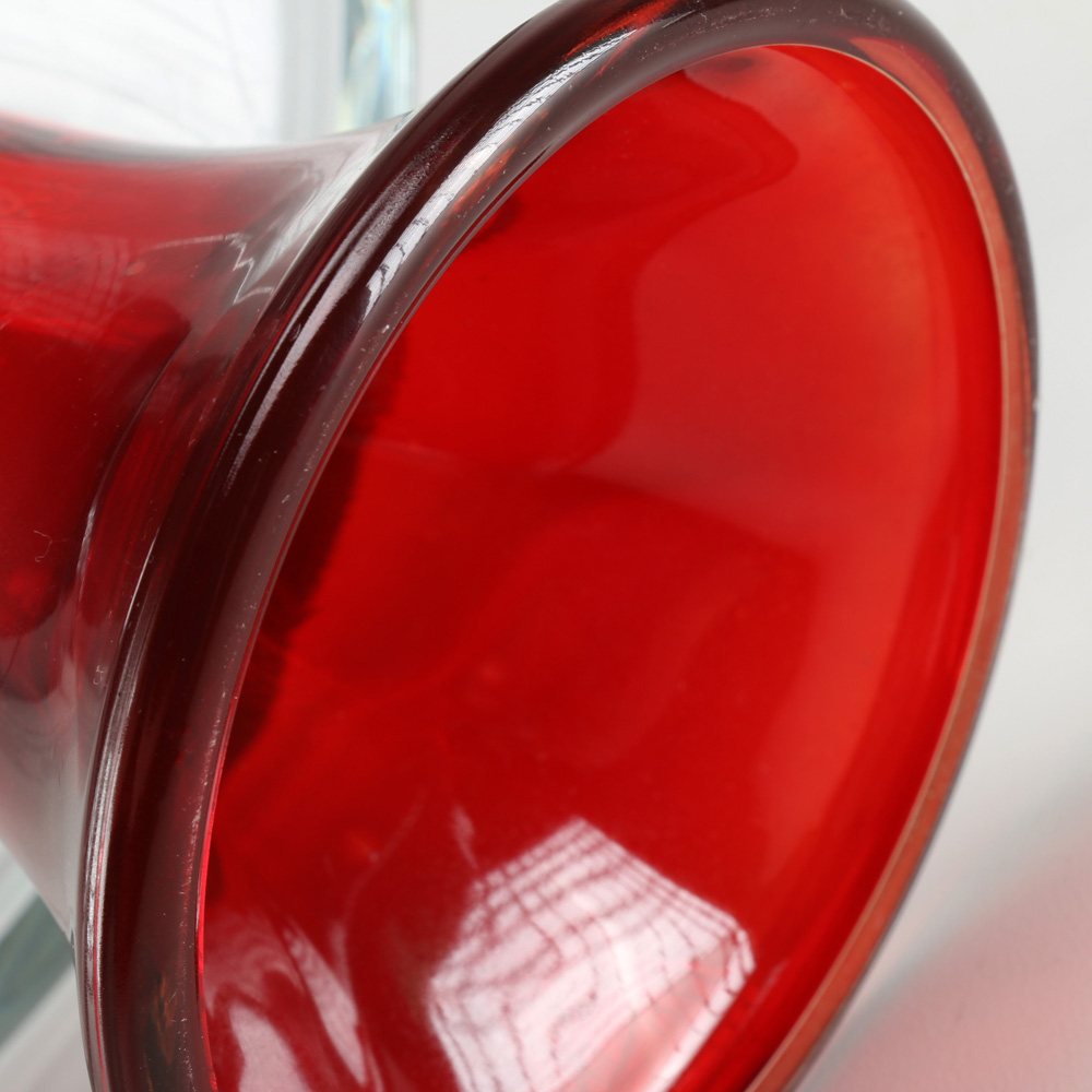 Decorative Glass Vase and Trifle Bowl