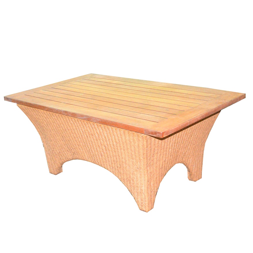 Woven Patio Coffee Table by Eddie Bauer