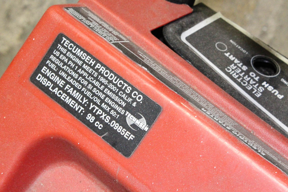 Tecumseh Snow Blower