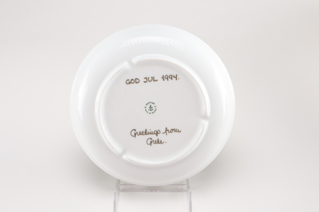 Porsgrund Norwegian Christmas China Including Designer Signed Pieces