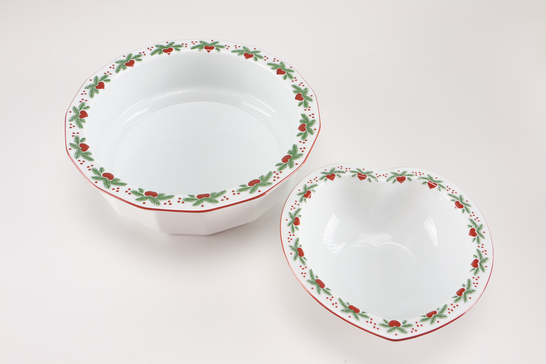 Porsgrund Norwegian Christmas China Including Designer Signed Pieces