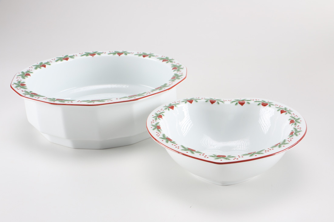 Porsgrund Norwegian Christmas China Including Designer Signed Pieces