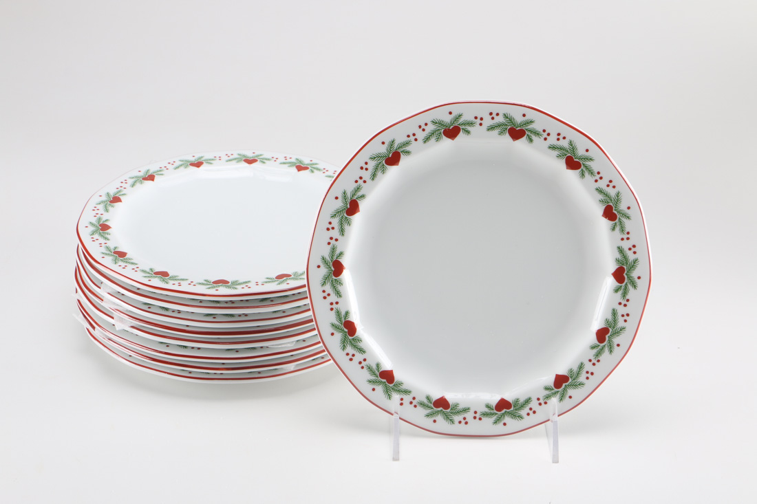 Porsgrund Norwegian Christmas China Including Designer Signed Pieces