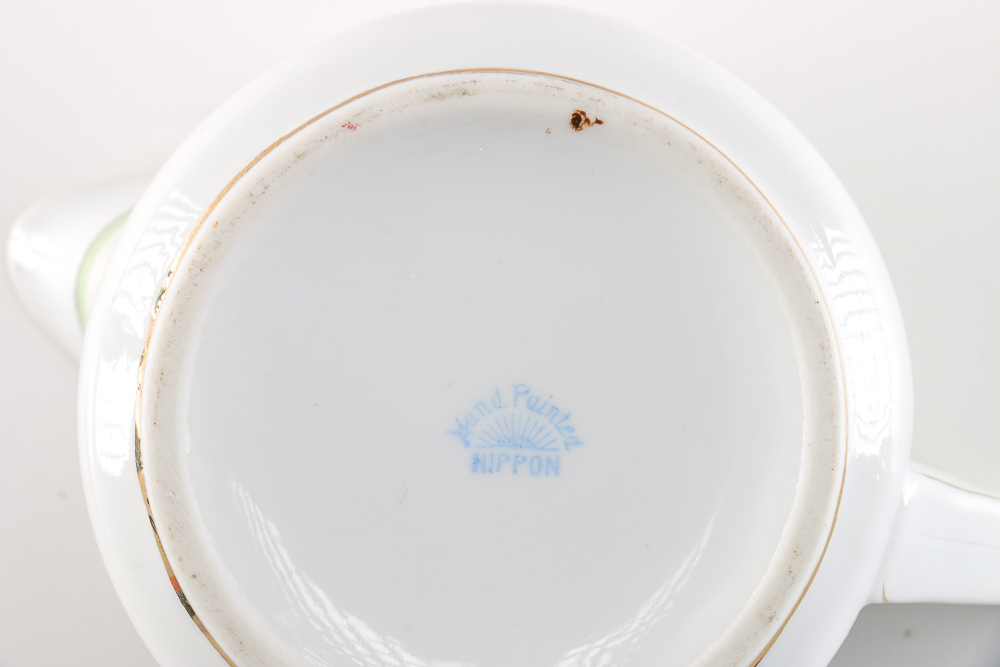 Assemblage of Porcelain Tea Ware Featuring Vintage Nippon