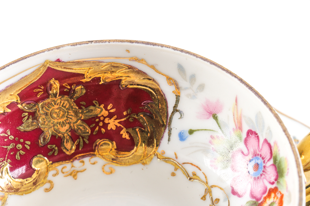 Assemblage of Porcelain Tea Ware Featuring Vintage Nippon