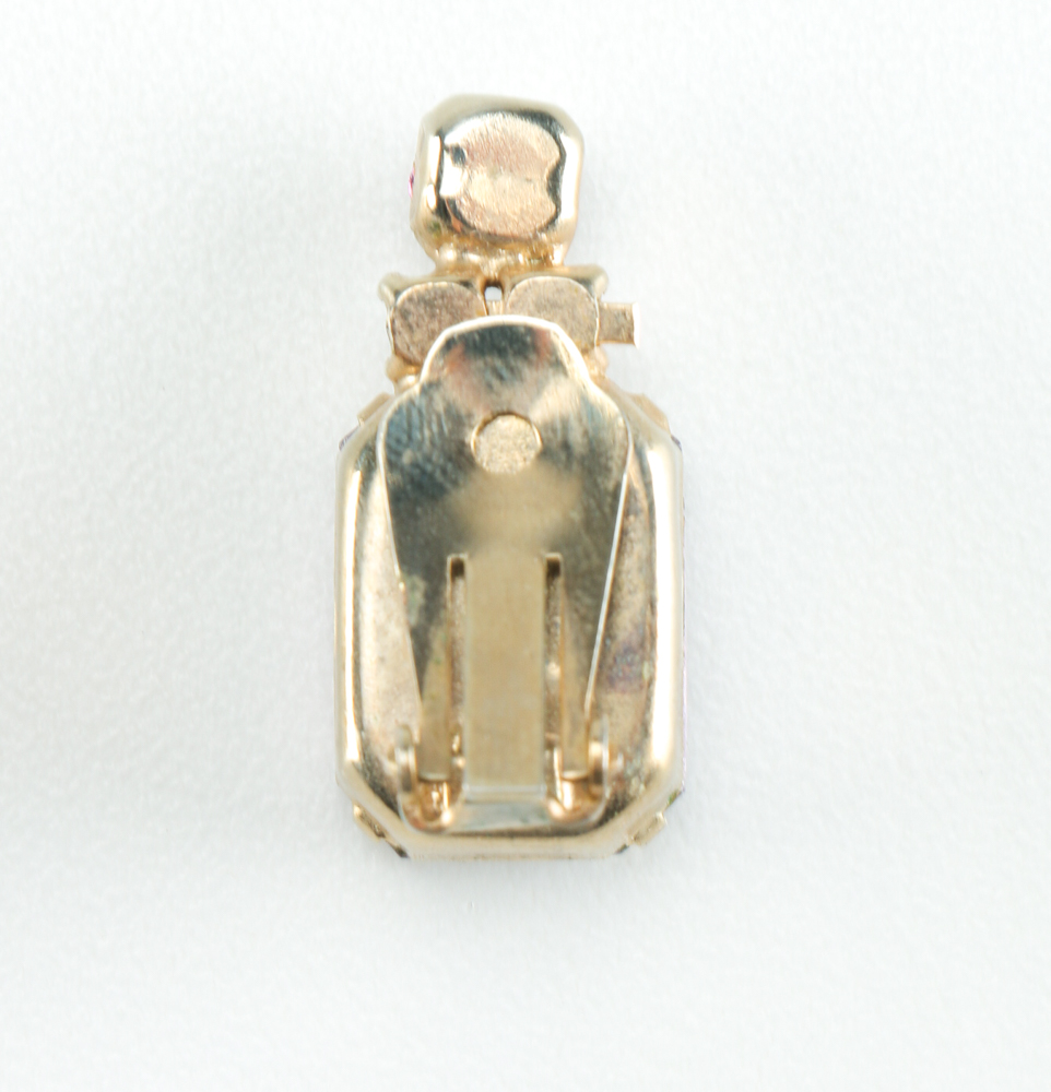 Faceted Purple Glass Beaded Set