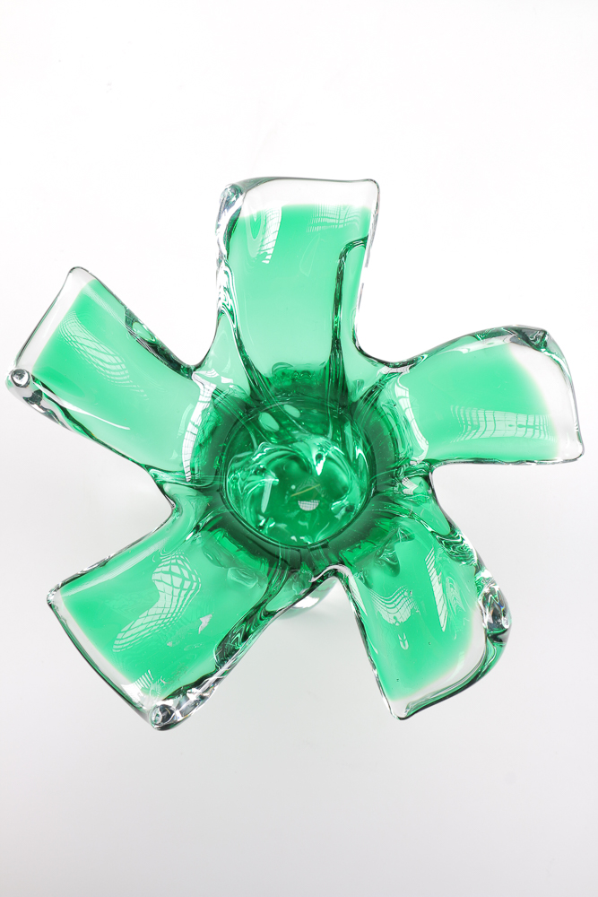 Sommerso Art Glass Vases