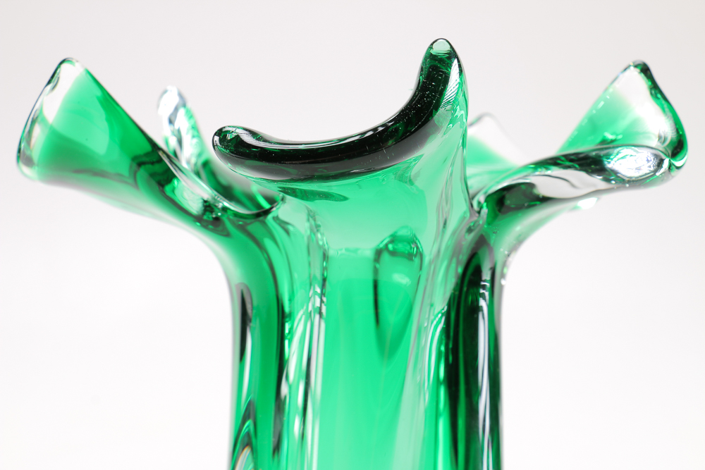 Sommerso Art Glass Vases