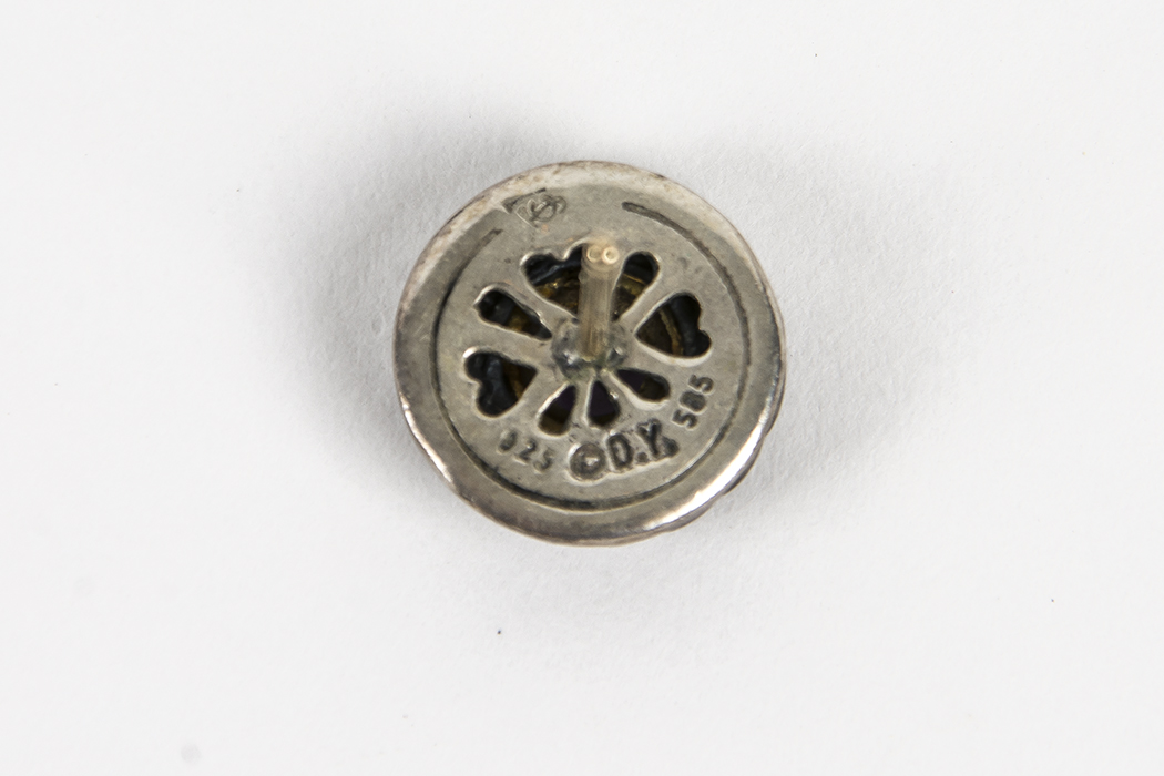 David Yurman 14K Gold and Sterling Silver Earrings