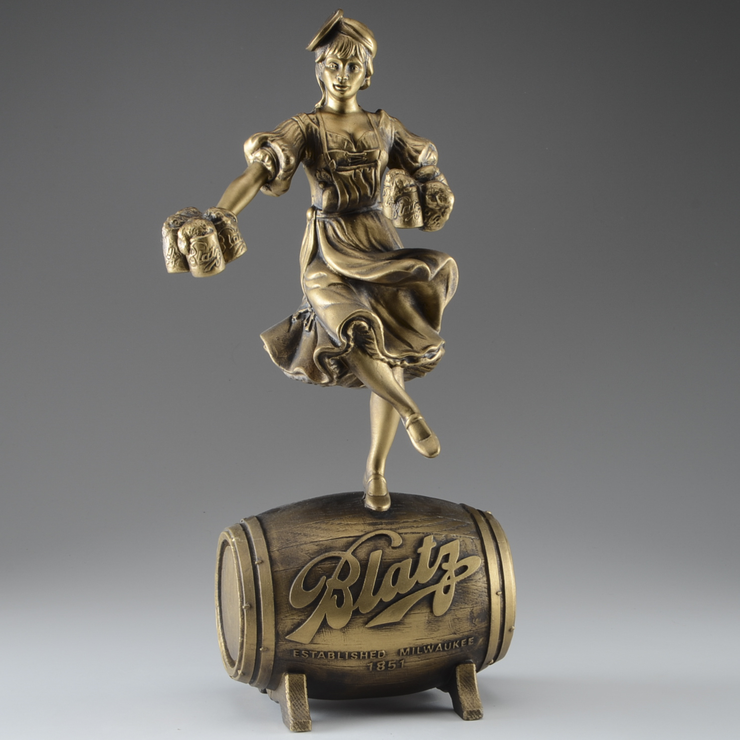 Vintage Blatz Valerie Statue