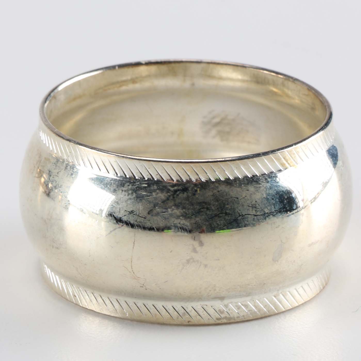 Twelve SIlver Plate Napkin Rings