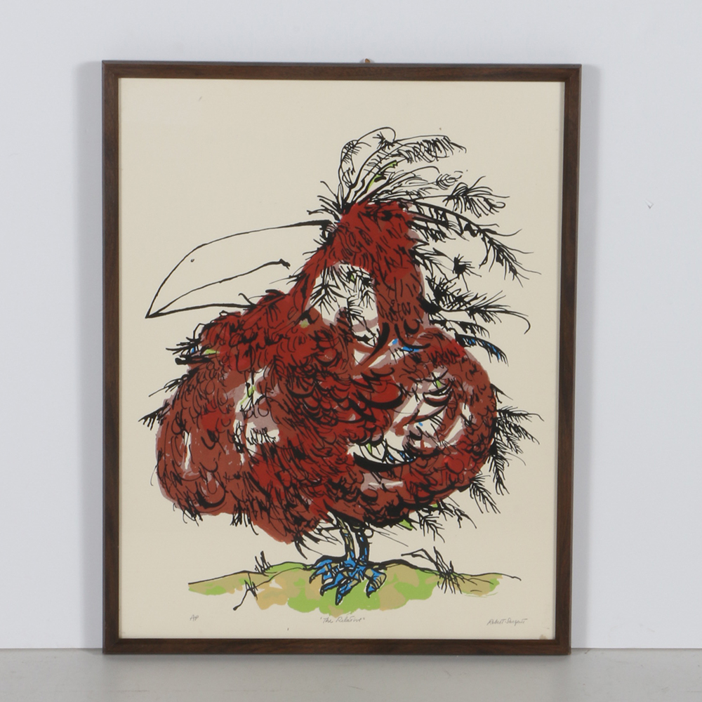 Robert Sargent Signed Artist Proof Serigraph "The Relative"