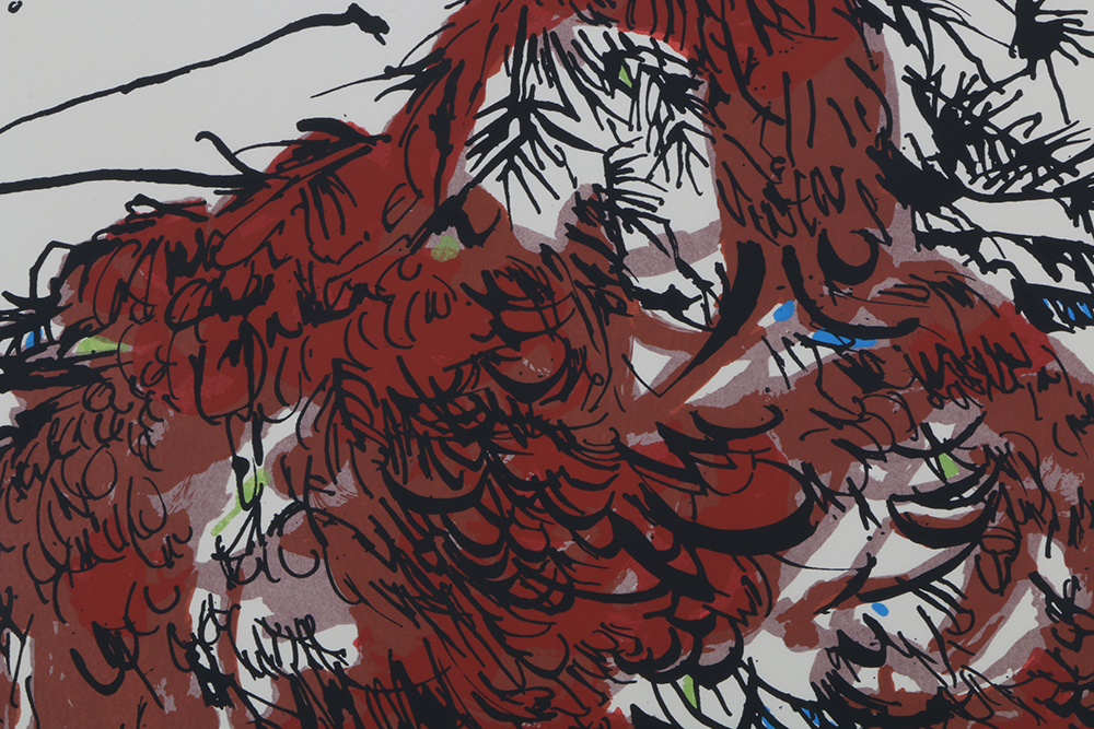 Robert Sargent Signed Artist Proof Serigraph "The Relative"