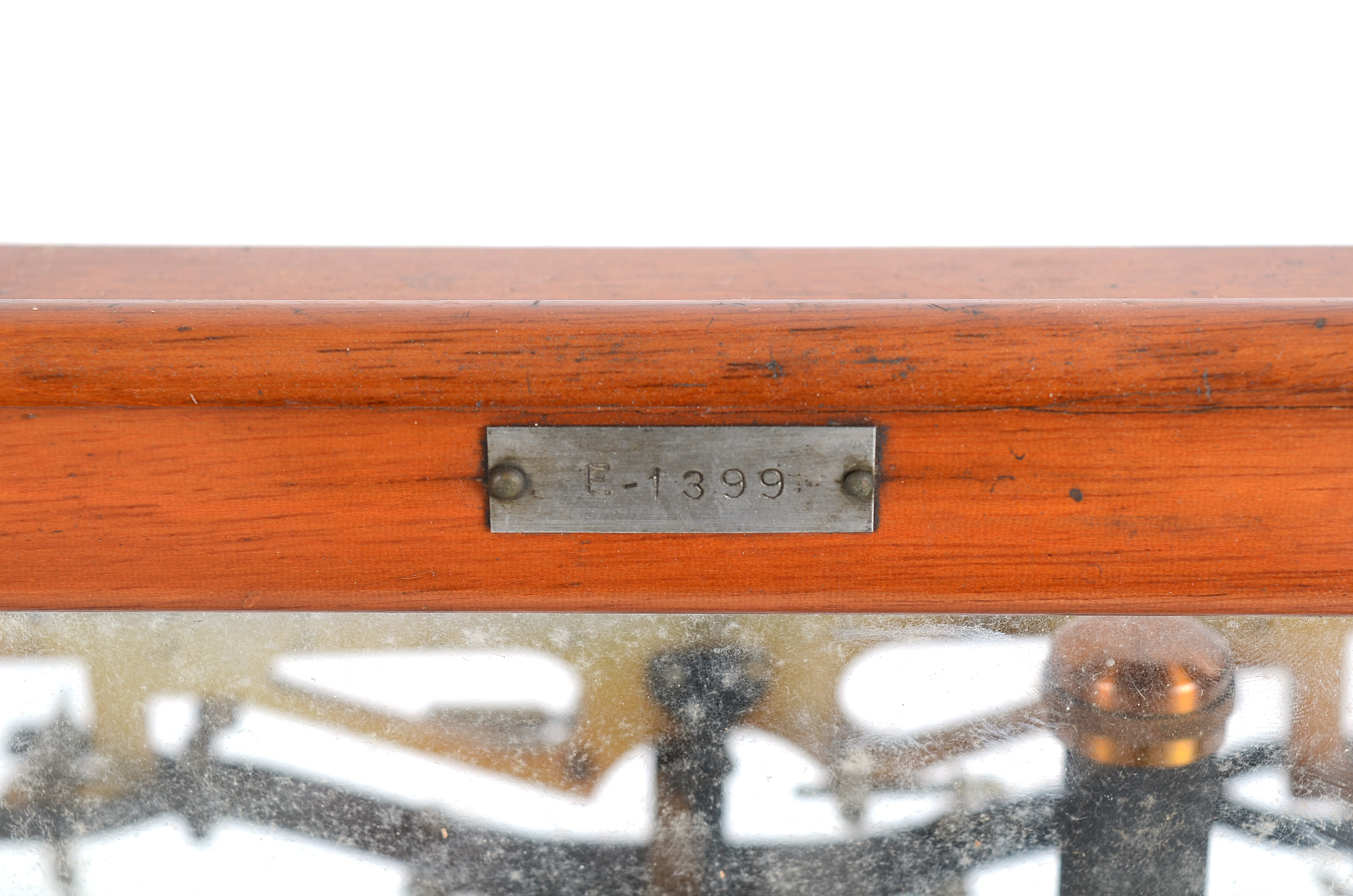 Antique Apothecary Enclosed Balance Beam Scale By E.H. Sargent & Co