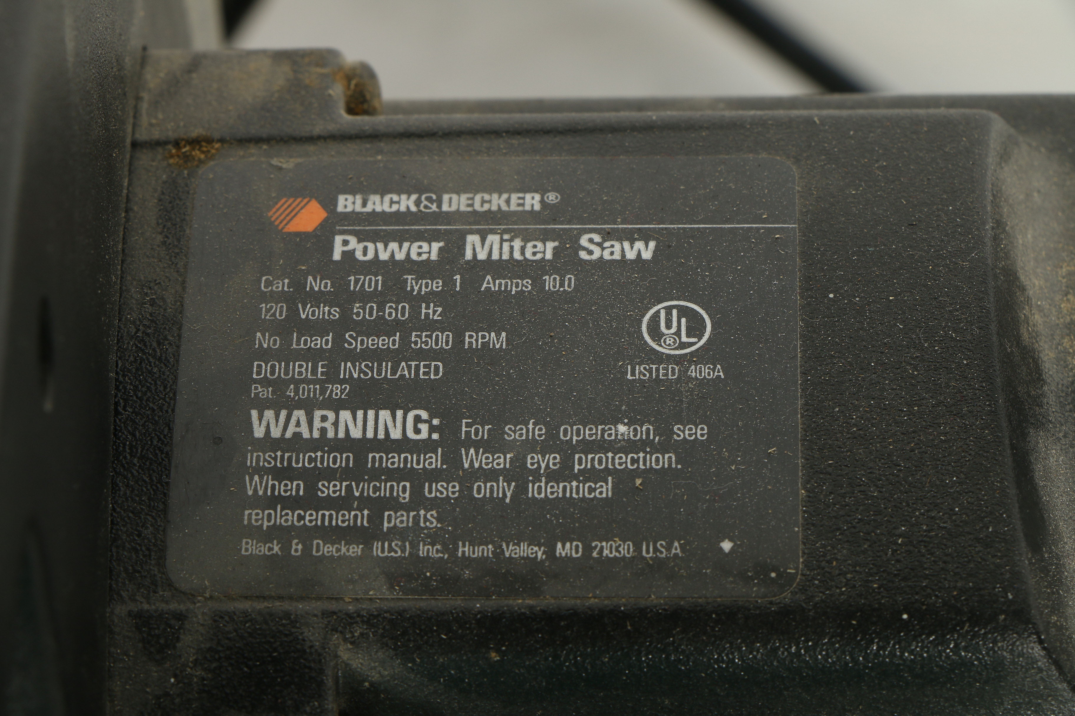 Black & Decker Miter Saw