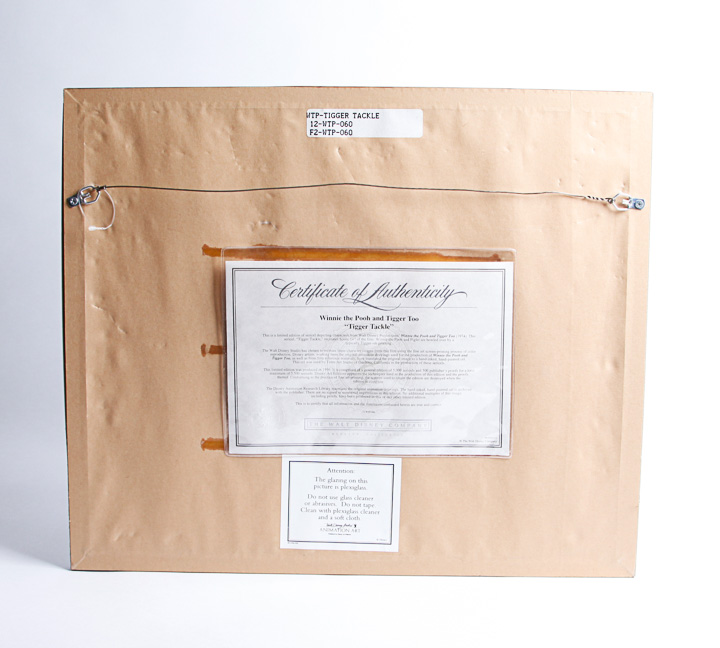 "Tigger Tackle" Sericel