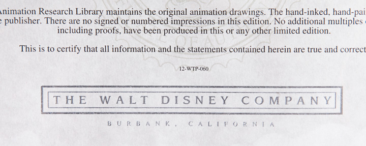 "Tigger Tackle" Sericel