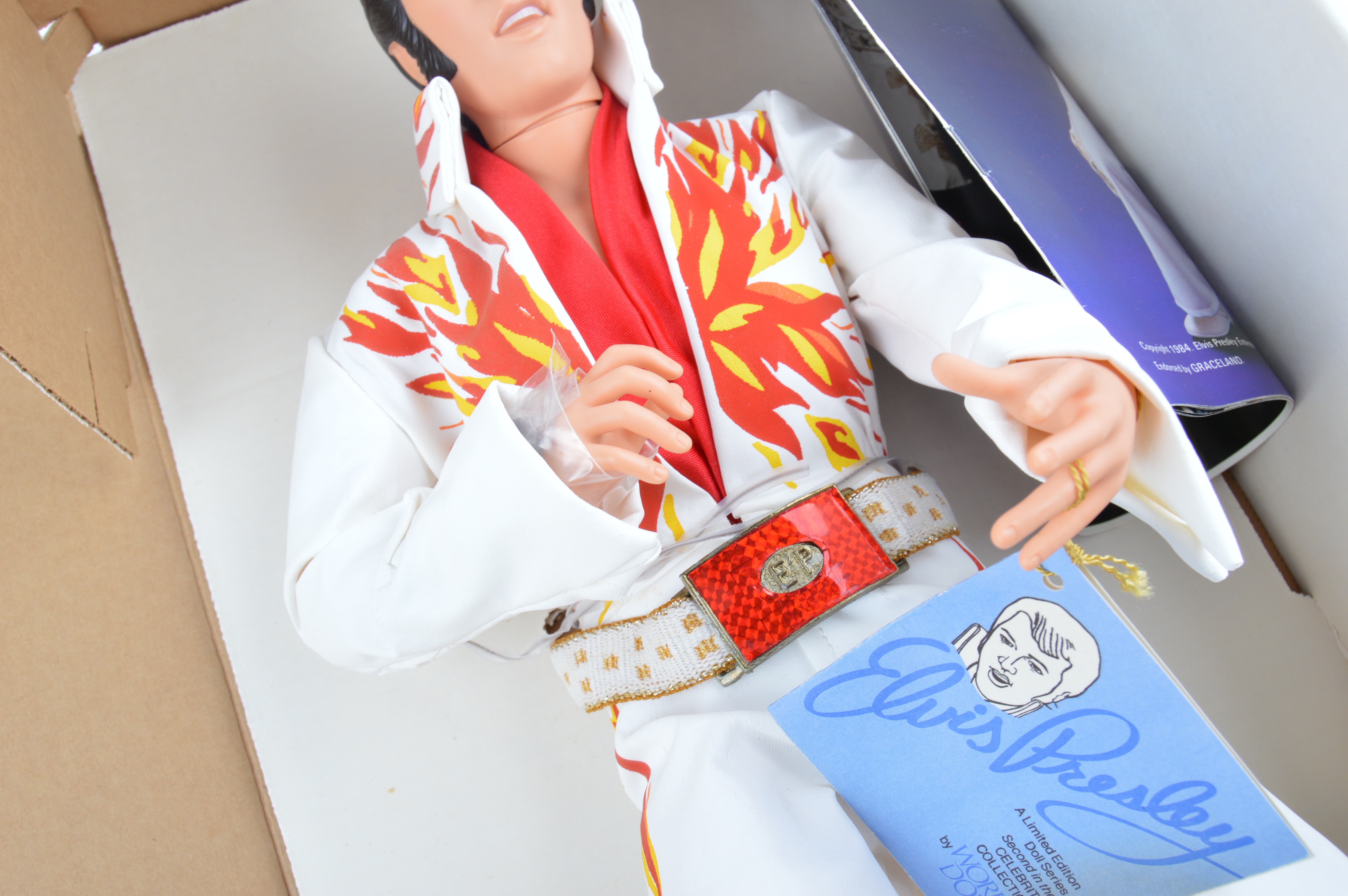 Two Mid-1980s Large Elvis Presley Limited Edition Dolls