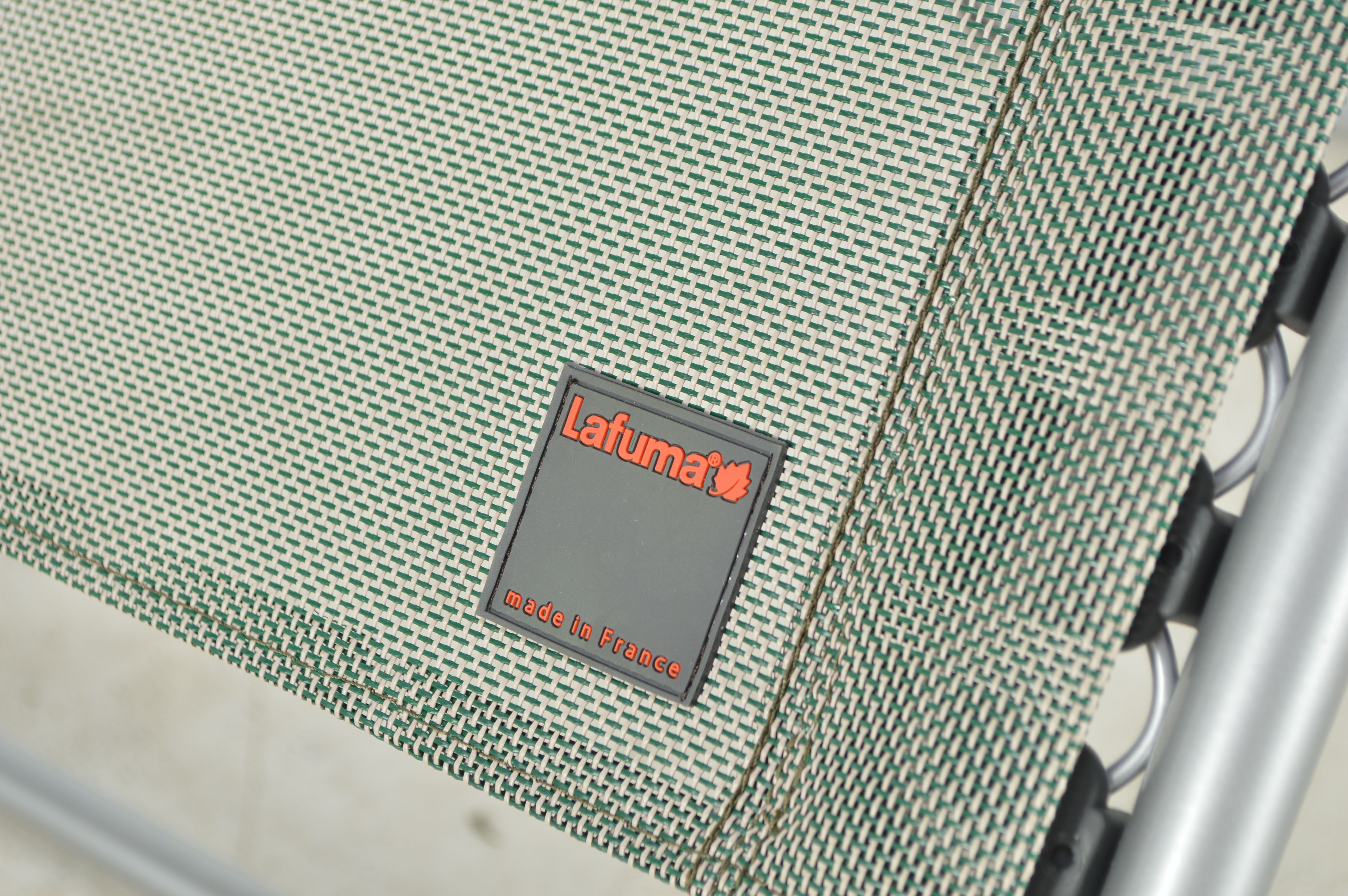 Lafuma Futura XL Zero Gravity Recliner - Grey Steel Frame with Iso Batyline® Fabric