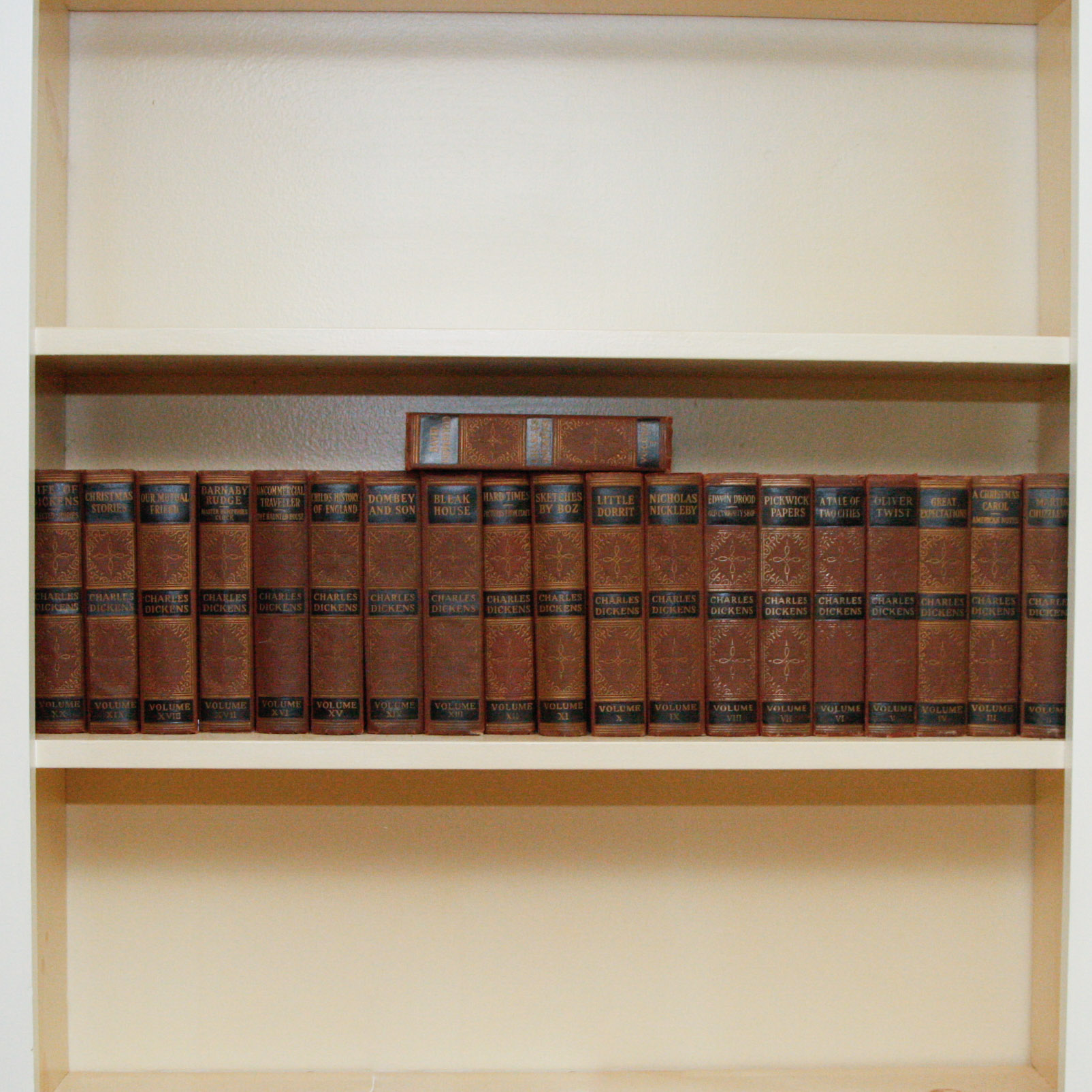 Antique Hardcover "The Works of Charles Dickens" in Twenty Volumes