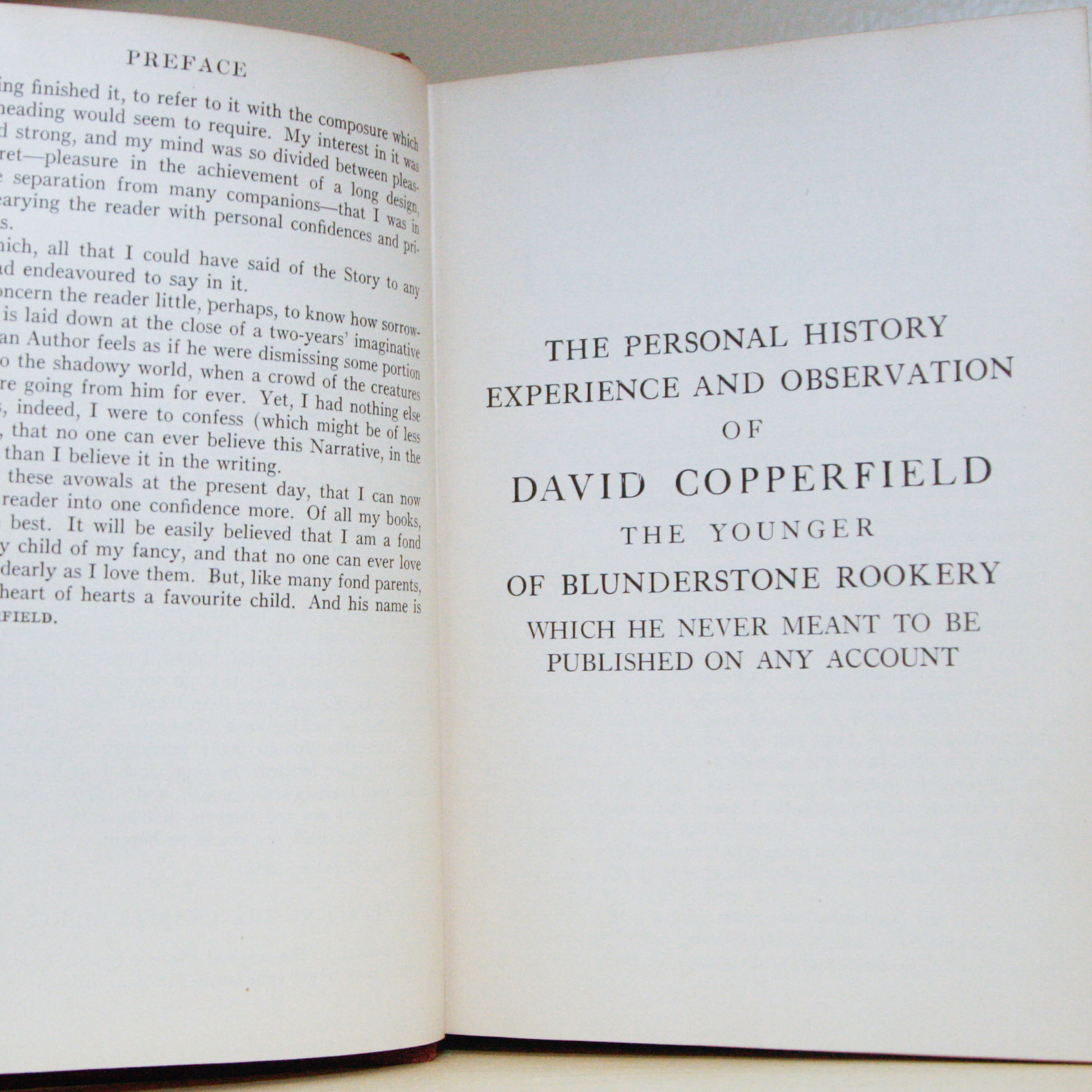 Antique Hardcover "The Works of Charles Dickens" in Twenty Volumes