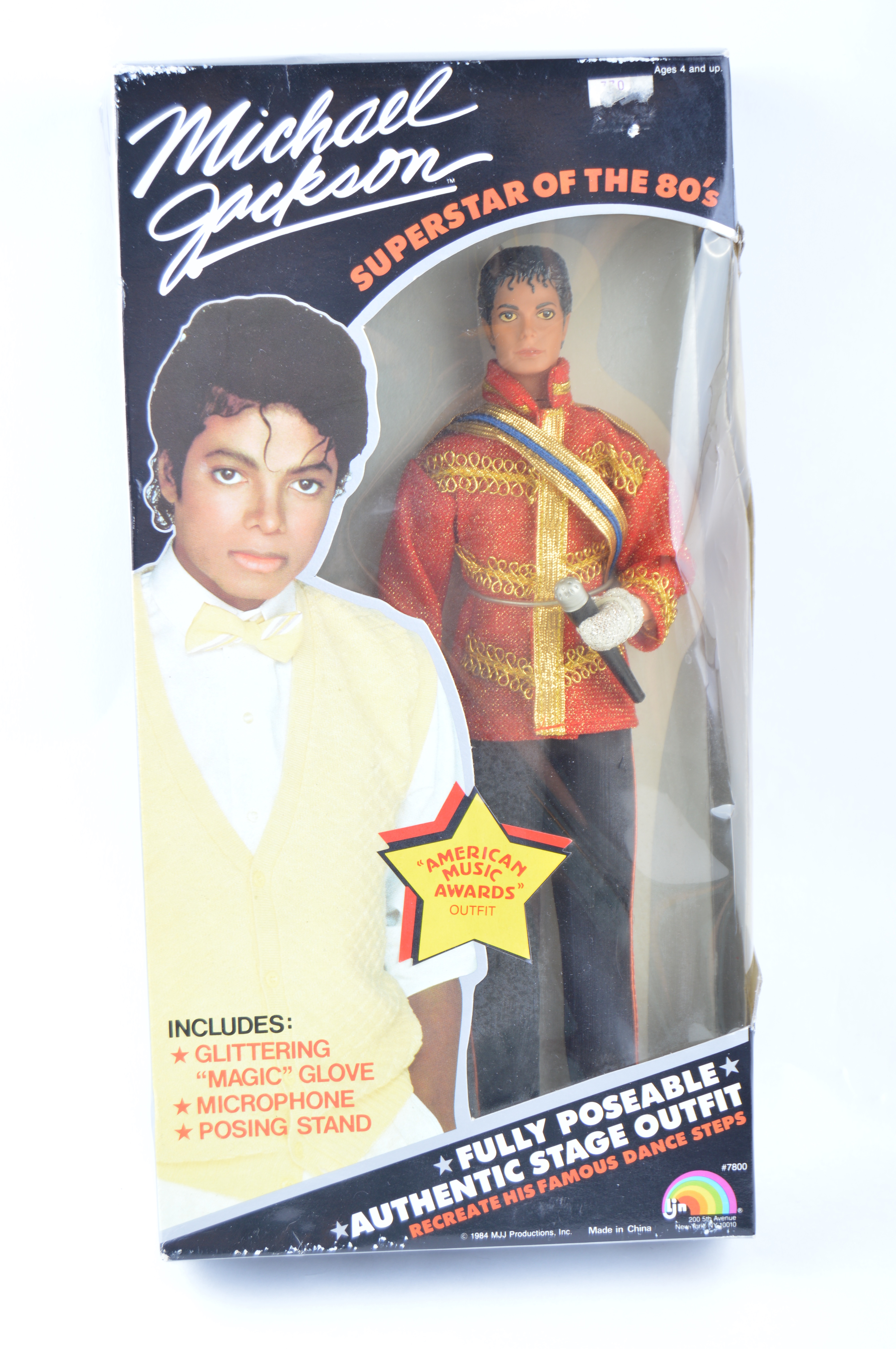 1980s Michael Jackson and Marilyn Monroe Collector Dolls in Packages