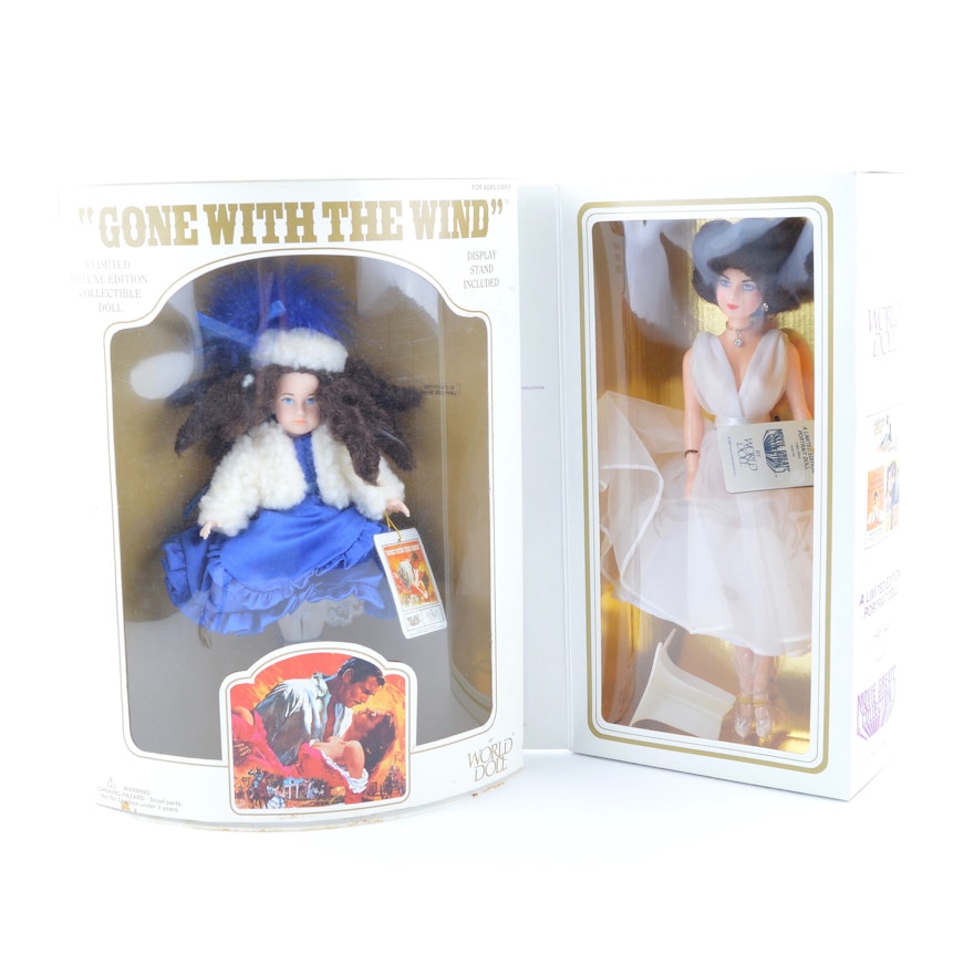 Vintage World Doll Elizabeth Taylor and Bonnie Blue Dolls
