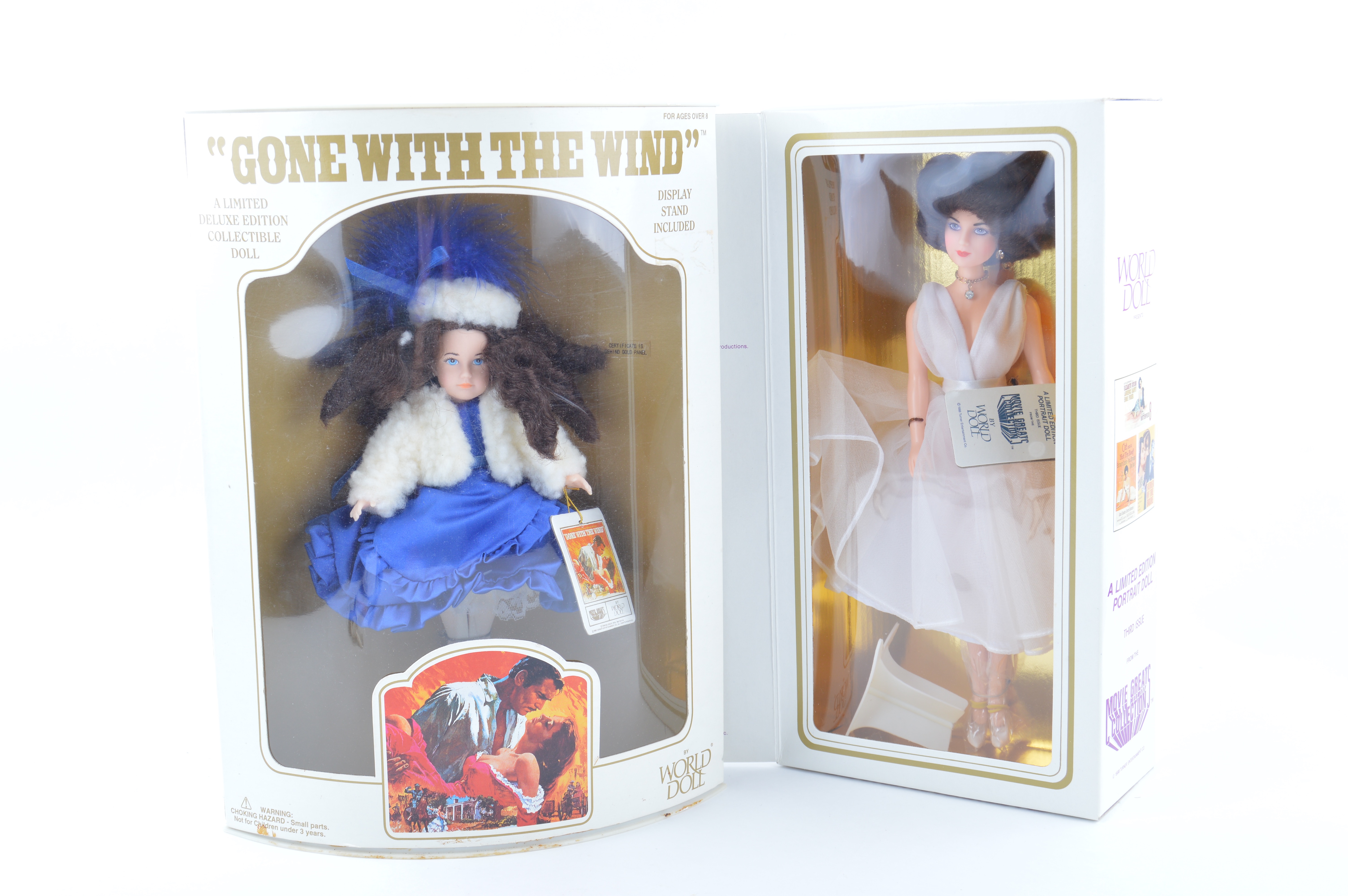 Vintage World Doll Elizabeth Taylor and Bonnie Blue Dolls