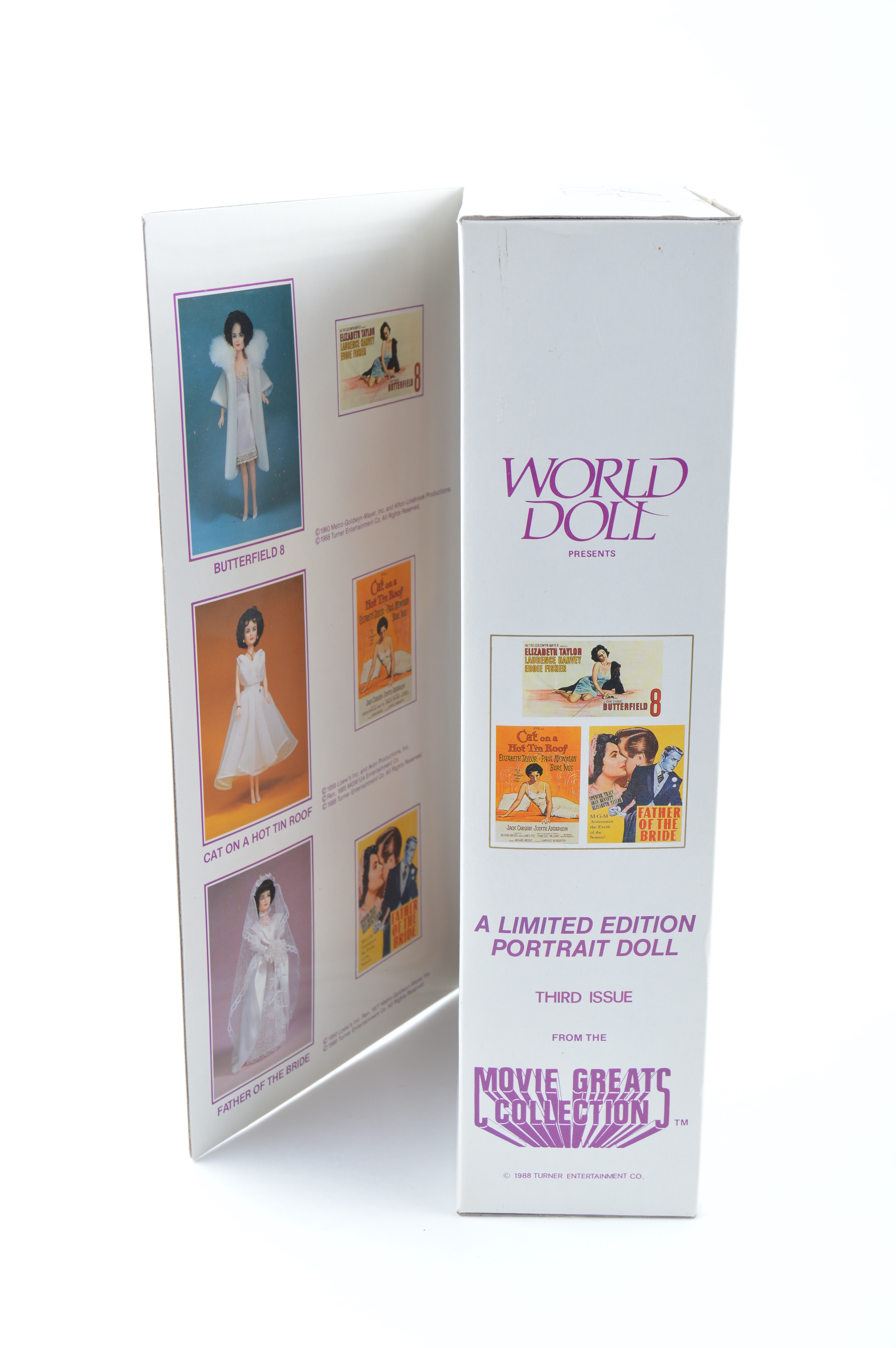 Vintage World Doll Elizabeth Taylor and Bonnie Blue Dolls