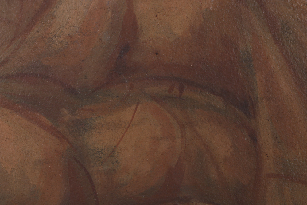 Eugene J. Melancon Signed Oil on Board Full Rigged Ship Seascape