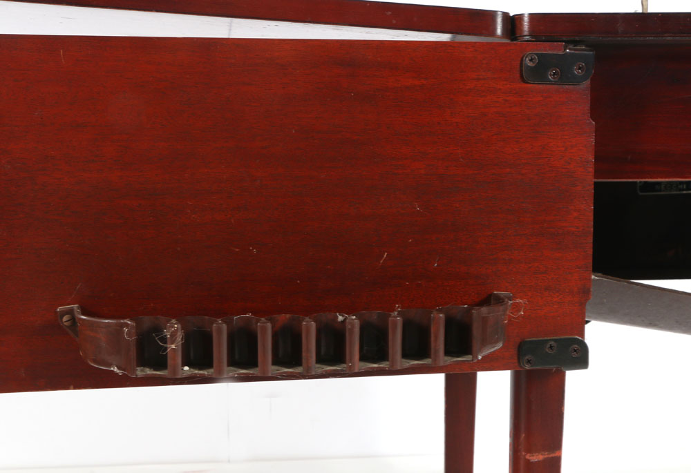 Vintage Necchi Sewing Machine and Table