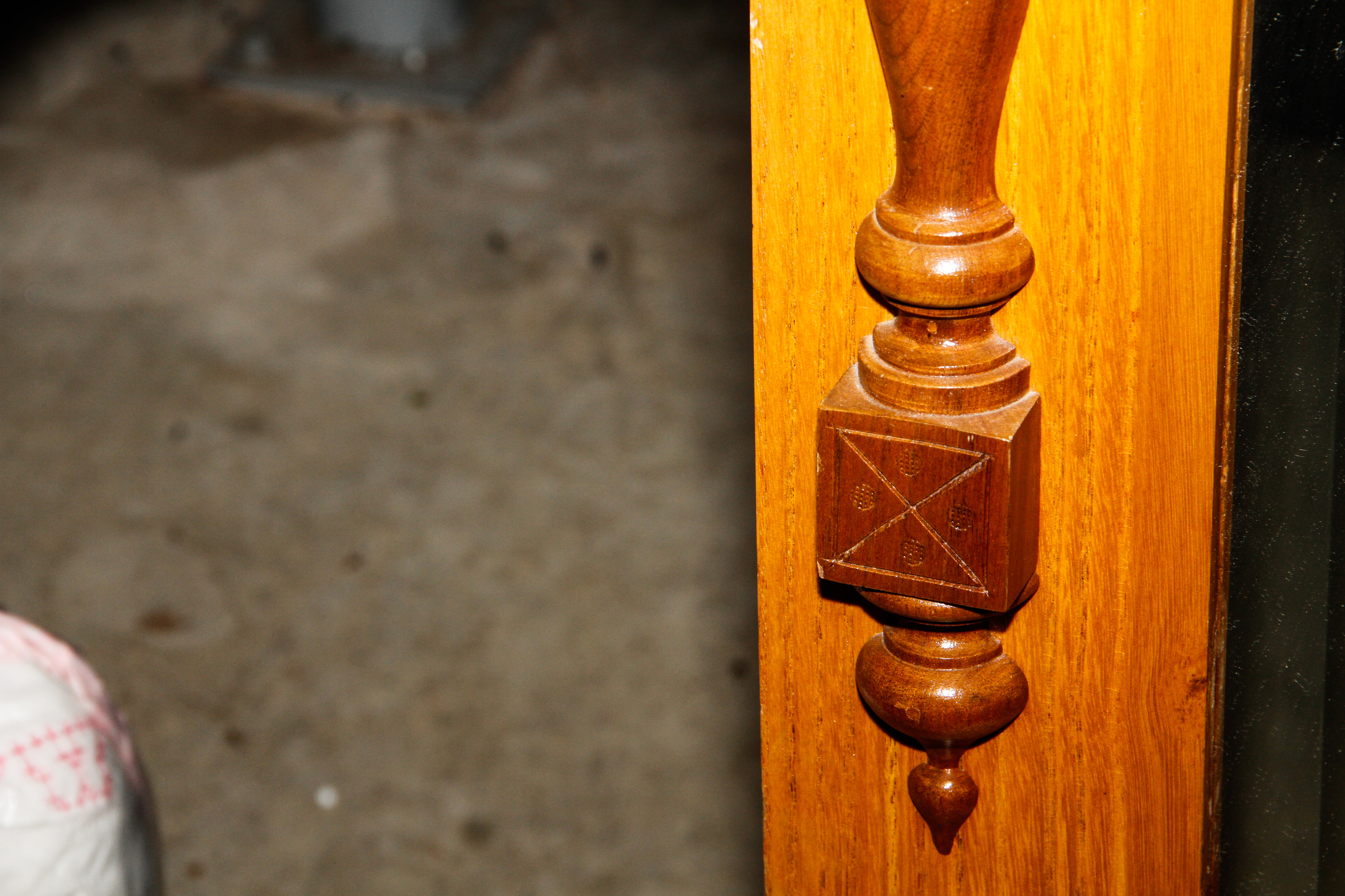 Oak Dresser with Vanity Mirror